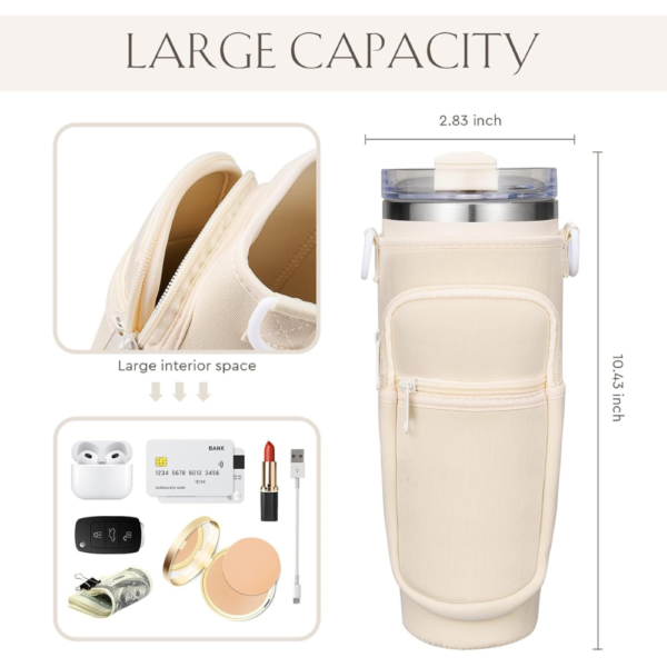 40oz Stainless Steel Tumbler Set with Handle - Image 2