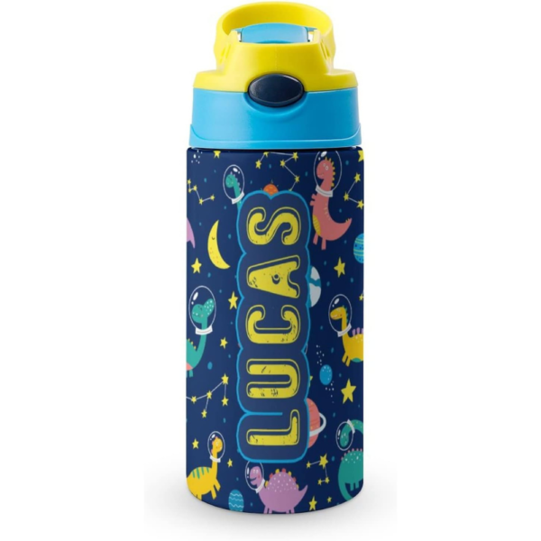 Kids Water Bottle with Custom Name