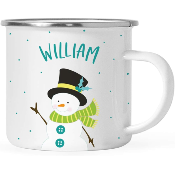 11oz Personalized Stainless Steel Campfire Coffee Mug