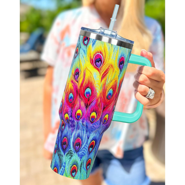 40 Oz Tumbler With Handle - Image 3